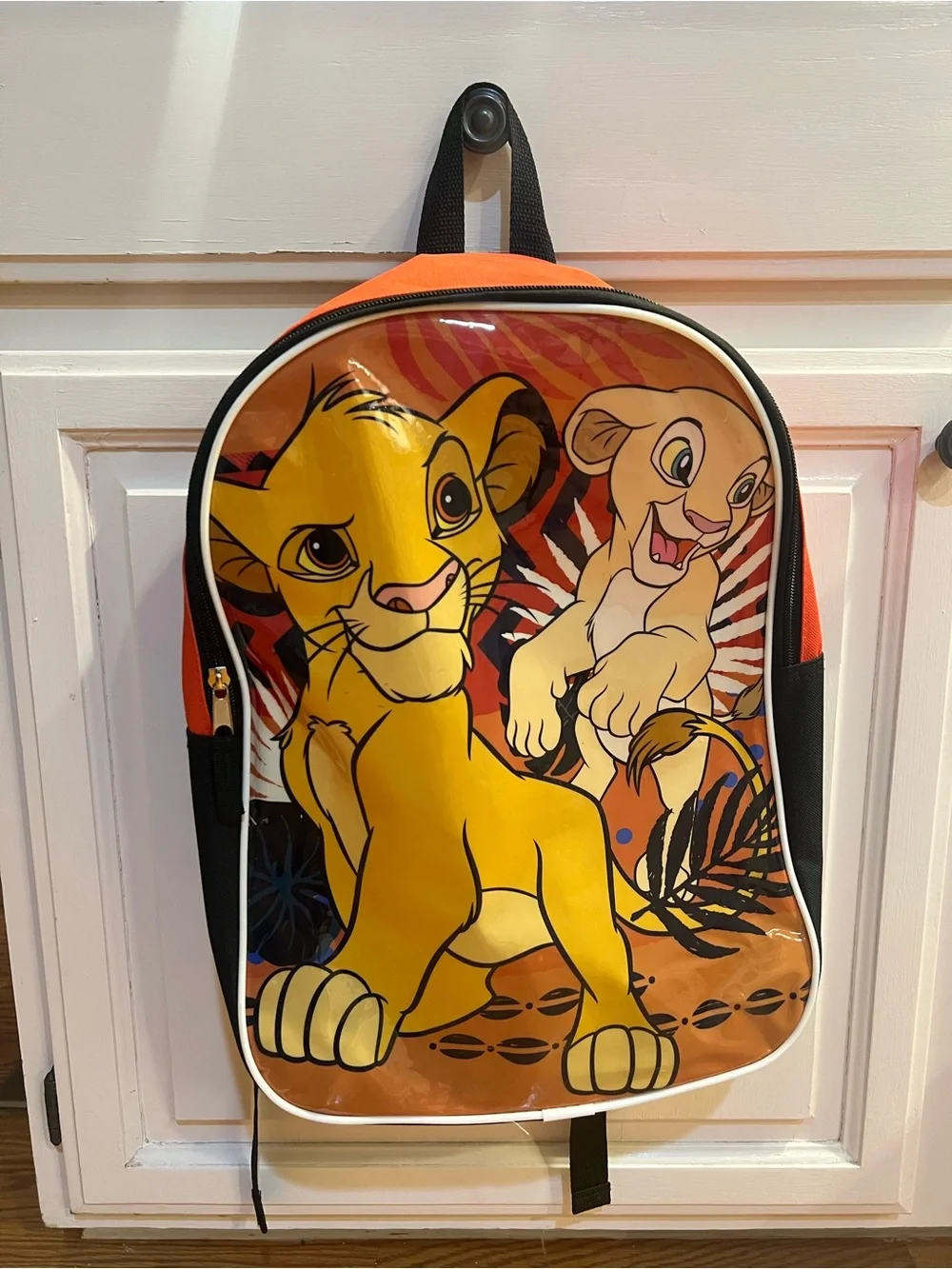 Lion King Kids Backpack - Orange & Yellow